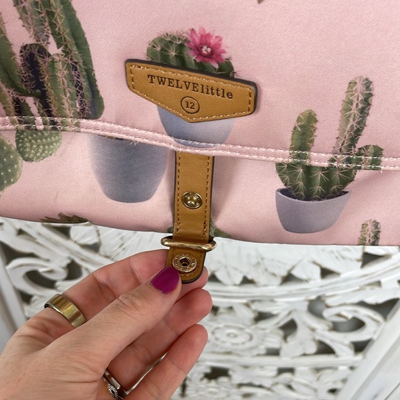 Twelve Little diaper bag blush cactus print - Picture 8 of 14